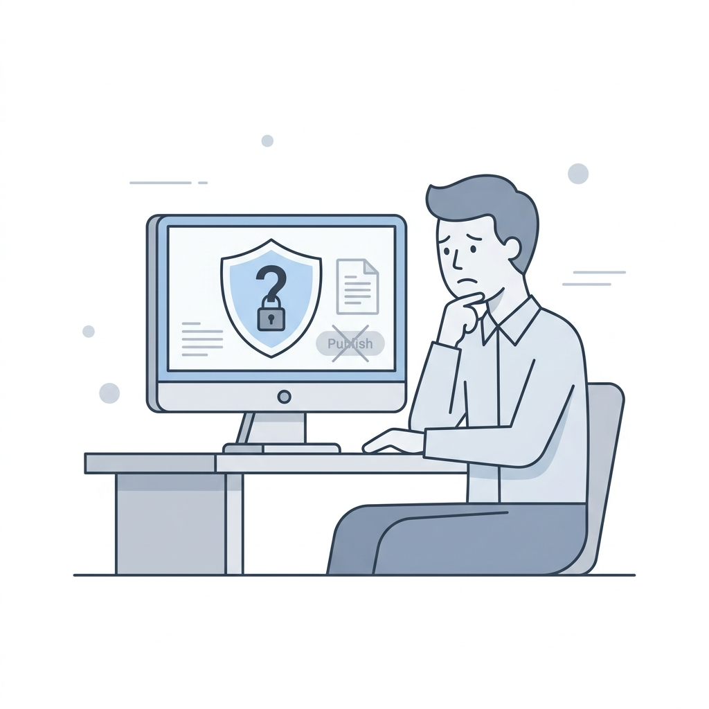 公開時のセキュリティが不安